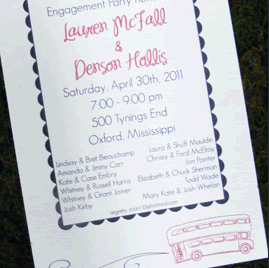 Double Decker Invite